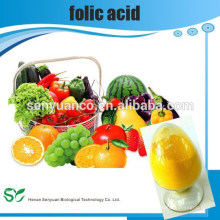 Fuente caliente de la fábrica de la venta Vitamine B9 del ácido fólico 99% Cas No. 59-30-3acid